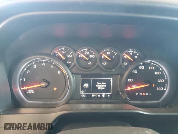 ✅ 2020 Chevrolet Silverado 1500 Custom • VIN: 3GCPWBEF2LG152545 • Lot: 50249955. Listed on Copart with 96,417 mi. Free auction sales archive from the USA and detailed vehicle history report at DreamBid. Image 9.