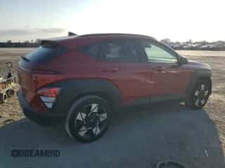 2024 Hyundai Kona SEL with VIN KM8HC3AB9RU039408, listed as a Copart auction lot 87157104 with 19,000 mi miles and Salvage title. Bid and sale history available at DreamBid. Image 3.