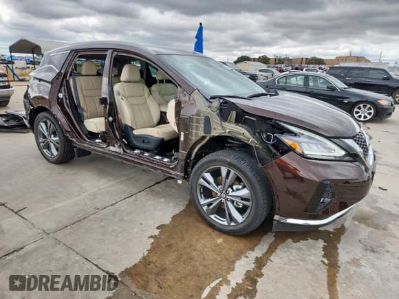 ✅ 2020 Nissan Murano Platinum • VIN: 5N1AZ2DJ3LN135243 • Lot: 90034935. Listed on Copart with 23,672 mi. Free auction sales archive from the USA and detailed vehicle history report at DreamBid. Image 4.