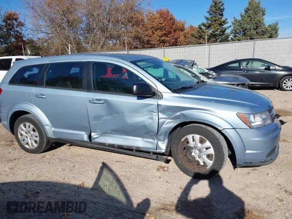 ✅ 2013 Dodge Journey Canada Value • VIN: 3C4PDCAB4DT723802 • Lot: 43690287. Listed on IAAI with 132,554 mi. Free auction sales archive from the USA and detailed vehicle history report at DreamBid. Image 13.