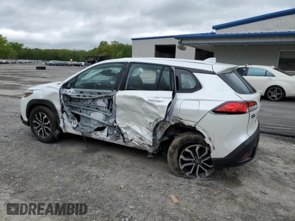 ✅ 2023 Toyota Corolla Cross Hybrid S • VIN: 7MUFBABG9PV014318 • Lot: 56205435. Listed on Copart with Not provided. Free auction sales archive from the USA and detailed vehicle history report at DreamBid. Image 2.