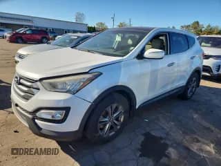2013 Hyundai Santa Fe Sport with VIN 5XYZUDLB0DG056844, listed as a Copart auction lot 85324265 with 177,581 mi miles and Salvage title. Bid and sale history available at DreamBid. Image 1.