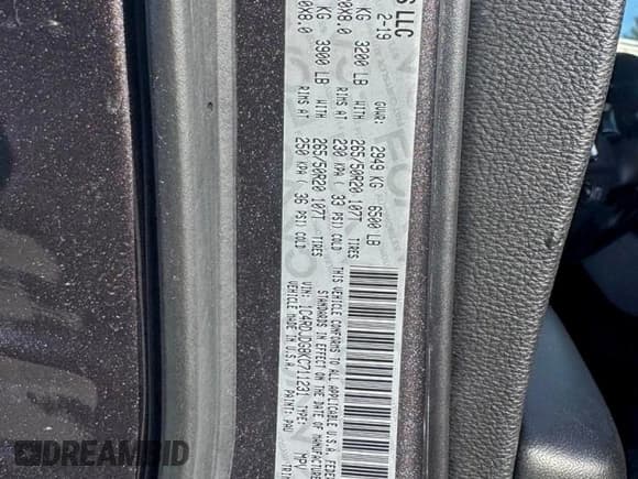 ✅ 2019 Dodge Durango GT Plus • VIN: 1C4RDJDG8KC711231 • Lot: 96805905. Listed on Copart with 135,935 mi. Free auction sales archive from the USA and detailed vehicle history report at DreamBid. Image 10.