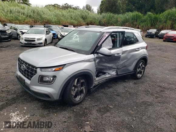 ✅ 2021 Hyundai Venue SEL • VIN: KMHRC8A36MU077164 • Lot: 66433784. Listed on Copart with Not provided. Free auction sales archive from the USA and detailed vehicle history report at DreamBid. Image 1.