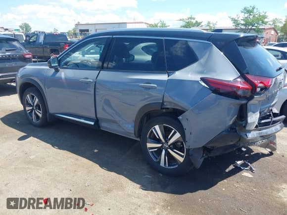 ✅ 2021 Nissan Rogue Platinum • VIN: JN8AT3DDXMW314000 • Лот: 42636880. Опубликован ранее на IAAI с пробегом 34 494 миль. Бесплатный доступ к архиву аукционных продаж из США и подробный отчёт об истории автомобиля на DreamBid. Изображение 3.