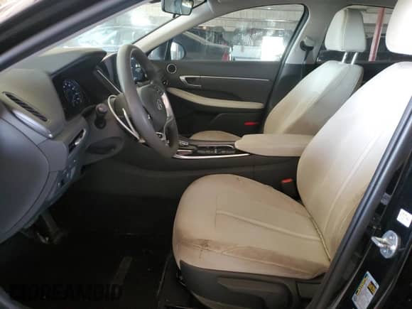 2021 Hyundai Sonata Blue with VIN KMHL24JJ8MA025813, listed as a Copart auction lot 71070645 with 61,628 mi miles and Clean title. Bid and sale history available at DreamBid. Image 7.