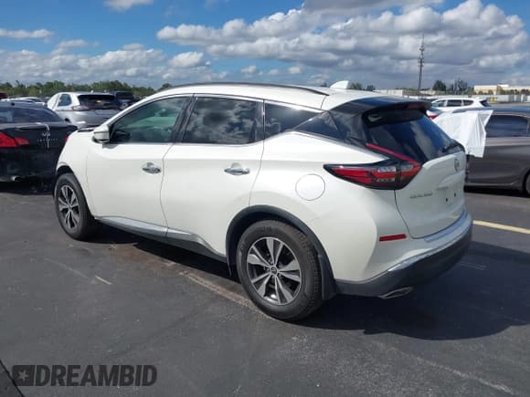✅ 2024 Nissan Murano SV • VIN: 5N1AZ2BJ2RC127061 • Lot: 43564408. Listed on IAAI with 7,395 mi. Free auction sales archive from the USA and detailed vehicle history report at DreamBid. Image 3.