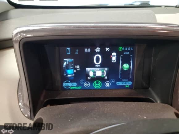 2013 Chevrolet Volt z VIN 1G1RD6E47DU106186, wystawiony jako Copart lot #58959154 z przebiegiem 149 493 mil mil oraz Szkoda całkowita • Salvage title. Historia ofert i sprzedaży dostępna na DreamBid. Obrazek 9.