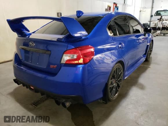 ✅ 2018 Subaru WRX STI Limited • VIN: JF1VA2W6XJ9827629 • Lot: 80571745. Listed on Copart with 37,511 mi. Free auction sales archive from the USA and detailed vehicle history report at DreamBid. Image 3.