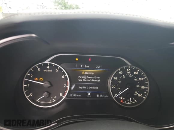 ✅ 2018 Nissan Maxima S • VIN: 1N4AA6APXJC397819 • Лот: 66705695. Опубликован ранее на Copart с пробегом 112 590 миль. Бесплатный доступ к архиву аукционных продаж из США и подробный отчёт об истории автомобиля на DreamBid. Изображение 9.