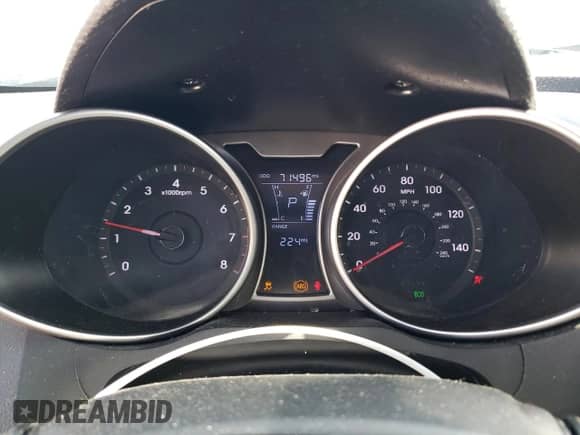 2013 Hyundai Veloster w/Gray Int с VIN KMHTC6AD4DU146811, выставлен на аукционе Copart как лот 64999524 с пробегом 71 496 миль миль и Списание • Salvage title. История ставок и продаж доступна на DreamBid. Изображение 9.