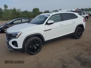 ✅ 2025 Volkswagen Atlas SE • VIN: 1V2KE2CA0SC228641 • Лот: 67746615. Опубликован ранее на Copart с пробегом 382 миль. Бесплатный доступ к архиву аукционных продаж из США и подробный отчёт об истории автомобиля на DreamBid. Изображение 1.