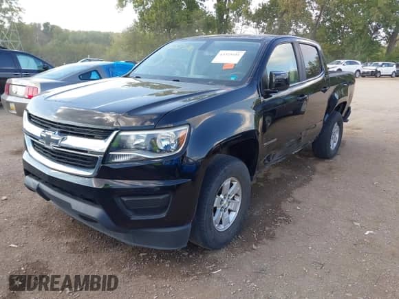 2020 Chevrolet Colorado 2WD Work Truck with VIN 1GCGSBEA1L1238847, listed as a IAAI auction lot 43325181 with 82,920 mi miles and . Bid and sale history available at DreamBid. Image 2.