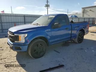 ✅ 2018 Ford F-150 XL • VIN: 1FTMF1CP0JKD43444 • Lot: 62571185. Listed on Copart with 66,008 mi. Free auction sales archive from the USA and detailed vehicle history report at DreamBid. Image 1.