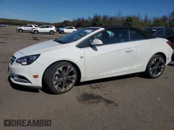 ✅ 2016 Buick Cascada Premium • VIN: W04WT3N57GG063471 • Lot: 81927475. Listed on Copart with 35,334 mi. Free auction sales archive from the USA and detailed vehicle history report at DreamBid. Image 1.