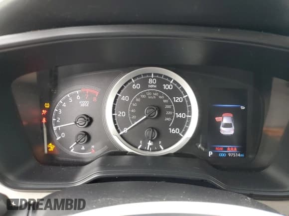 ✅ 2021 Toyota Corolla LE • VIN: JTDEPMAE4MJ144556 • Лот: 92723885. Опубликован ранее на Copart с пробегом 97 514 миль. Бесплатный доступ к архиву аукционных продаж из США и подробный отчёт об истории автомобиля на DreamBid. Изображение 9.