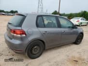 ✅ 2010 Volkswagen Golf • VIN: WVWDA7AJ6AW357910 • Lot: 57222835. Listed on Copart with Not provided. Free auction sales archive from the USA and detailed vehicle history report at DreamBid. Image 3.