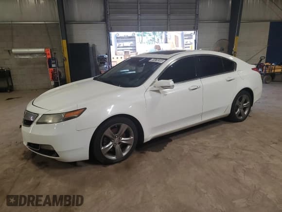 ✅ 2012 Acura TL Advance • VIN: 19UUA9F72CA003053 • Lot: 64478285. Listed on Copart with 148,807 mi. Free auction sales archive from the USA and detailed vehicle history report at DreamBid. Image 1.