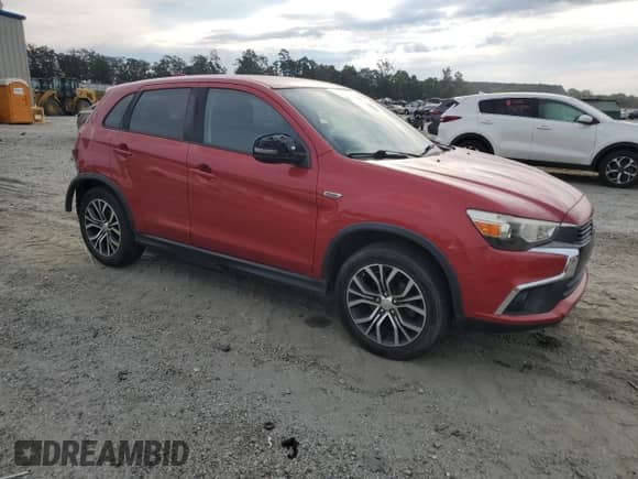 2017 Mitsubishi Outlander ES with VIN JA4AR3AU7HZ032281, listed as a Copart auction lot 69780575 with 121,528 mi miles and Salvage title. Bid and sale history available at DreamBid. Image 4.