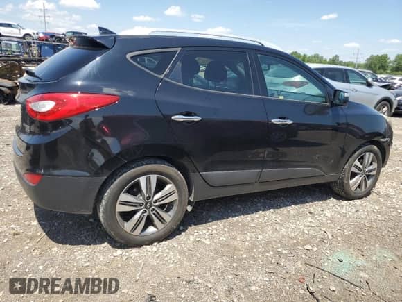2015 Hyundai Tucson SE z VIN KM8JUCAG8FU104724, wystawiony jako Copart lot #54368184 z przebiegiem 124 795 mil mil oraz . Historia ofert i sprzedaży dostępna na DreamBid. Obrazek 3.