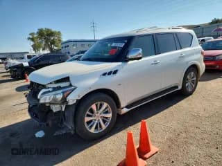 ✅ 2016 Infiniti QX80 • VIN: JN8AZ2NC3G9400914 • Лот: 70056185. Опубликован ранее на Copart с пробегом 157 355 миль. Бесплатный доступ к архиву аукционных продаж из США и подробный отчёт об истории автомобиля на DreamBid. Изображение 1.