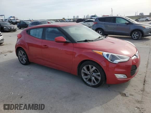 2017 Hyundai Veloster with VIN KMHTC6AD9HU310933, listed as a Copart auction lot 79346033 with 106,000 mi miles and . Bid and sale history available at DreamBid. Image 4.
