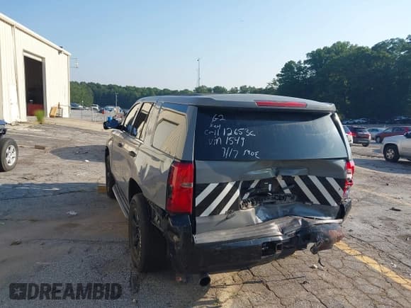 ✅ 2015 Chevrolet Tahoe Commercial • VIN: 1GNLC2EC5FR701549 • Lot: 42999831. Listed on IAAI with Not provided. Free auction sales archive from the USA and detailed vehicle history report at DreamBid. Image 3.