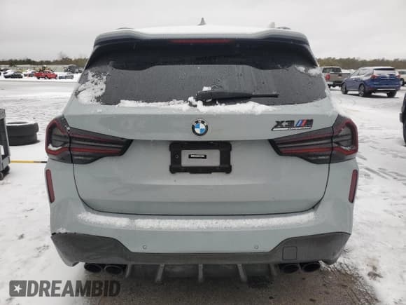 ✅ 2022 BMW X3 M • VIN: 5YM13EC02N9L76701 • Лот: 43724295. Опубликован ранее на Copart с пробегом 17 136 миль. Бесплатный доступ к архиву аукционных продаж из США и подробный отчёт об истории автомобиля на DreamBid. Изображение 6.