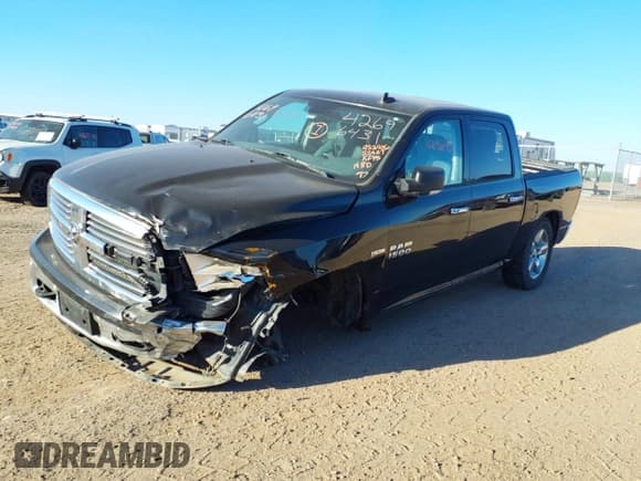 ✅ 2017 Ram 1500 Big Horn • VIN: 3C6RR7LTXHG511984 • Lot: 42696431. Listed on IAAI with 252,406 mi. Free auction sales archive from the USA and detailed vehicle history report at DreamBid. Image 2.