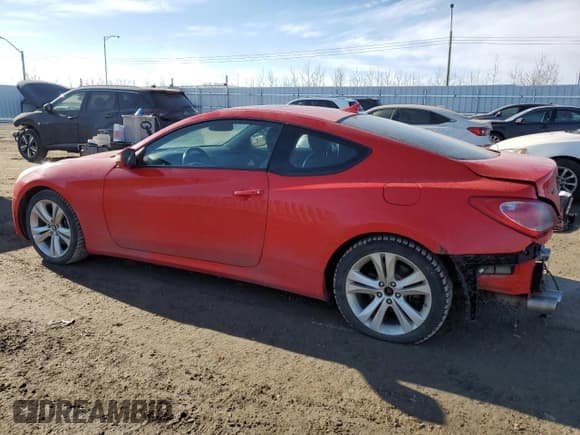 ✅ 2010 Hyundai Genesis Coupe Track • VIN: KMHHU6KH7AU020779 • Lot: 47624775. Listed on Copart with 228,757 mi. Free auction sales archive from the USA and detailed vehicle history report at DreamBid. Image 2.