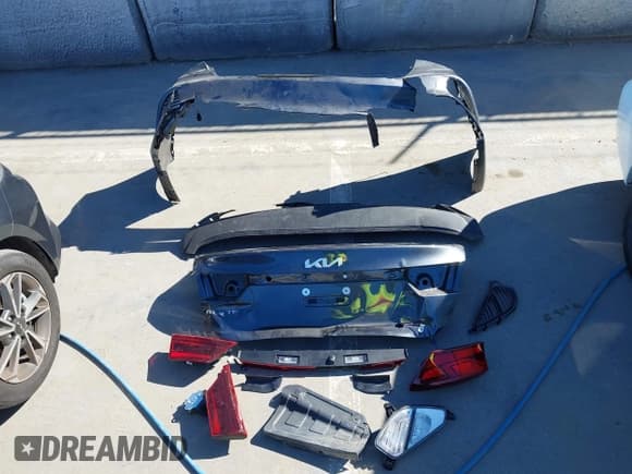 ✅ 2023 Kia Forte LXS • VIN: 3KPF24AD6PE652054 • Lot: 43551984. Listed on IAAI with 22,074 mi. Free auction sales archive from the USA and detailed vehicle history report at DreamBid. Image 12.