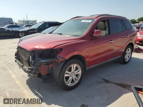 2011 Hyundai Santa Fe Limited with VIN 5XYZK4AG3BG025623, listed as a Copart auction lot 54082584 with 94,819 mi miles and Salvage title. Bid and sale history available at DreamBid. Image 1.