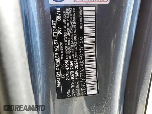 ✅ 2019 Mercedes-Benz SL 550 • VIN: WDDJK7DAXKF055166 • Lot: 82319004. Wystawiony na Copart z przebiegiem 61 282 mil. Bezpłatny archiwum sprzedaży aukcyjnych z USA i szczegółowy raport historii pojazdu na DreamBid. Zdjęcie 12.