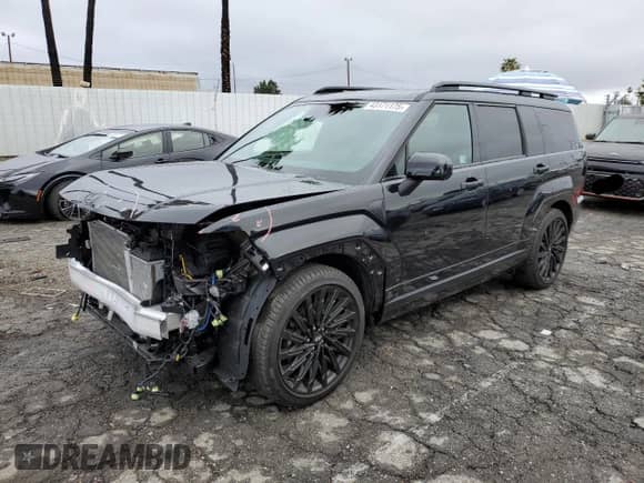 2024 Hyundai Santa Fe Calligraphy с VIN 5NMP5DGL1RH042939, выставлен на аукционе Copart как лот 43171175 с пробегом 4 627 миль миль и Списание • Salvage title. История ставок и продаж доступна на DreamBid. Изображение 1.