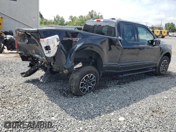 ✅ 2023 Ford F-150 XL • VIN: 1FTEX1EP5PKD50574 • Lot: 68869275. Listed on Copart with 28,836 mi. Free auction sales archive from the USA and detailed vehicle history report at DreamBid. Image 3.