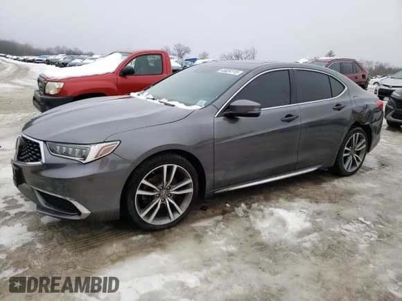 ✅ 2019 Acura TLX Technology • VIN: 19UUB3F45KA003479 • Лот: 45024115. Опубликован ранее на Copart с пробегом 77 923 миль. Бесплатный доступ к архиву аукционных продаж из США и подробный отчёт об истории автомобиля на DreamBid. Изображение 1.