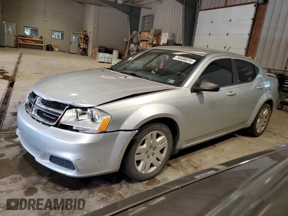 ✅ 2012 Dodge Avenger SE • VIN: 1C3CDZAB7CN237764 • Лот: 74636674. Опубликован ранее на Copart с пробегом 188 623 миль. Бесплатный доступ к архиву аукционных продаж из США и подробный отчёт об истории автомобиля на DreamBid. Изображение 1.