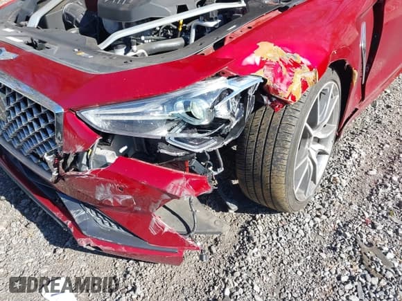 ✅ 2019 Genesis G70 Advanced • VIN: KMTG44LA7KU026820 • Лот: 41706925. Опубликован ранее на IAAI с пробегом 56 584 миль. Бесплатный доступ к архиву аукционных продаж из США и подробный отчёт об истории автомобиля на DreamBid. Изображение 6.