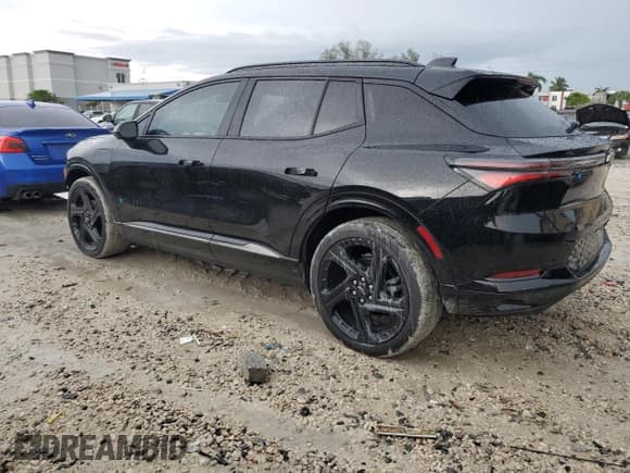 ✅ 2025 Chevrolet Equinox EV RS • VIN: 3GN7DSRP3SS121672 • Lot: 80543175. Listed on Copart with 19,286 mi. Free auction sales archive from the USA and detailed vehicle history report at DreamBid. Image 2.