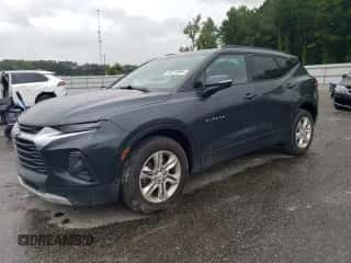 2019 Chevrolet Blazer with VIN 3GNKBCRS5KS622315, listed as a Copart auction lot 66310694 with 57,043 mi miles and Salvage title. Bid and sale history available at DreamBid. Image 1.