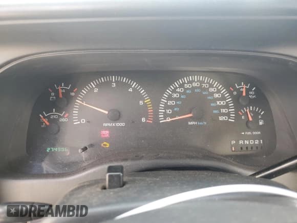 ✅ 2000 Dodge Dakota • VIN: 1B7GL22X6YS527813 • Lot: 85195894. Wystawiony na Copart z przebiegiem 274 996 mil. Bezpłatny archiwum sprzedaży aukcyjnych z USA i szczegółowy raport historii pojazdu na DreamBid. Zdjęcie 9.