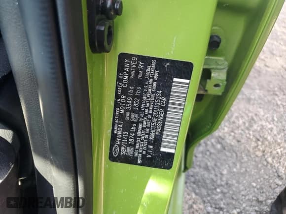 ✅ 2013 Hyundai Accent GS • VIN: KMHCT5AE3DU135334 • Лот: 75125894. Опубликован ранее на Copart с пробегом Не указан. Бесплатный доступ к архиву аукционных продаж из США и подробный отчёт об истории автомобиля на DreamBid. Изображение 13.