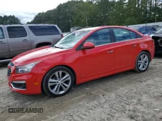 2016 Chevrolet Cruze LTZ z VIN 1G1PG5SB0G7160198, wystawiony jako Copart lot #81443215 z przebiegiem 146 268 mil mil oraz Szkoda całkowita • Salvage title. Historia ofert i sprzedaży dostępna na DreamBid. Obrazek 1.