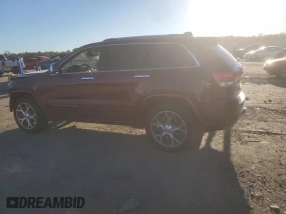 ✅ 2020 Jeep Grand Cherokee Overland • VIN: 1C4RJFCG8LC149985 • Лот: 85904195. Опубликован ранее на Copart с пробегом 113 231 миль. Бесплатный доступ к архиву аукционных продаж из США и подробный отчёт об истории автомобиля на DreamBid. Изображение 2.