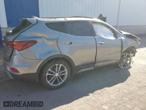 2017 Hyundai Santa Fe 2.0T with VIN 5XYZUDLA9HG475420, listed as a Copart auction lot 81584045 with Not provided miles and Non repairable. Bid and sale history available at DreamBid. Image 3.