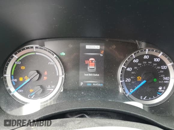 ✅ 2022 Toyota Highlander Hybrid LE • VIN: 5TDBBRCH7NS548509 • Lot: 61155555. Listed on Copart with 46,456 mi. Free auction sales archive from the USA and detailed vehicle history report at DreamBid. Image 9.