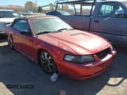 ✅ 2002 Ford Mustang Deluxe • VIN: 1FAFP444X2F224232 • Lot: 43034007. Listed on IAAI with 193,277 mi. Free auction sales archive from the USA and detailed vehicle history report at DreamBid. Image 1.