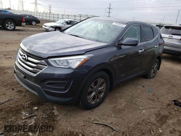 ✅ 2015 Hyundai Santa Fe • VIN: 5XYZTDLB2FG285774 • Лот: 69498402. Опубликован ранее на Copart с пробегом Не указан. Бесплатный доступ к архиву аукционных продаж из США и подробный отчёт об истории автомобиля на DreamBid. Изображение 1.