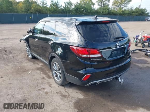 ✅ 2017 Hyundai Santa Fe SE • VIN: KM8SMDHF0HU172039 • Lot: 43480124. Wystawiony na IAAI z przebiegiem 161 921 mil. Bezpłatny archiwum sprzedaży aukcyjnych z USA i szczegółowy raport historii pojazdu na DreamBid. Zdjęcie 3.