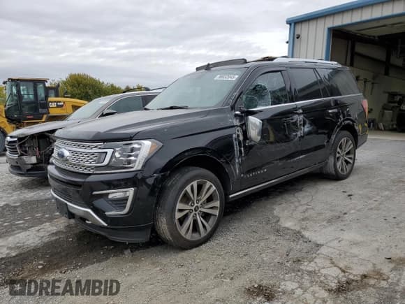 ✅ 2021 Ford Expedition Platinum • VIN: 1FMJU1MT4MEA73217 • Лот: 90652045. Опубликован ранее на Copart с пробегом 42 287 миль. Бесплатный доступ к архиву аукционных продаж из США и подробный отчёт об истории автомобиля на DreamBid. Изображение 1.
